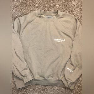 Fear of God Essentials Crewneck in Taupe